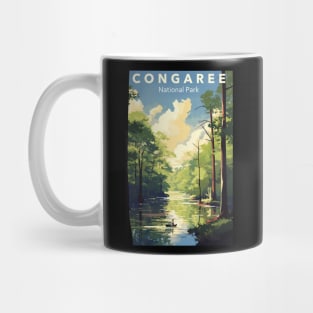 Congaree National Park Travel Poster Mug